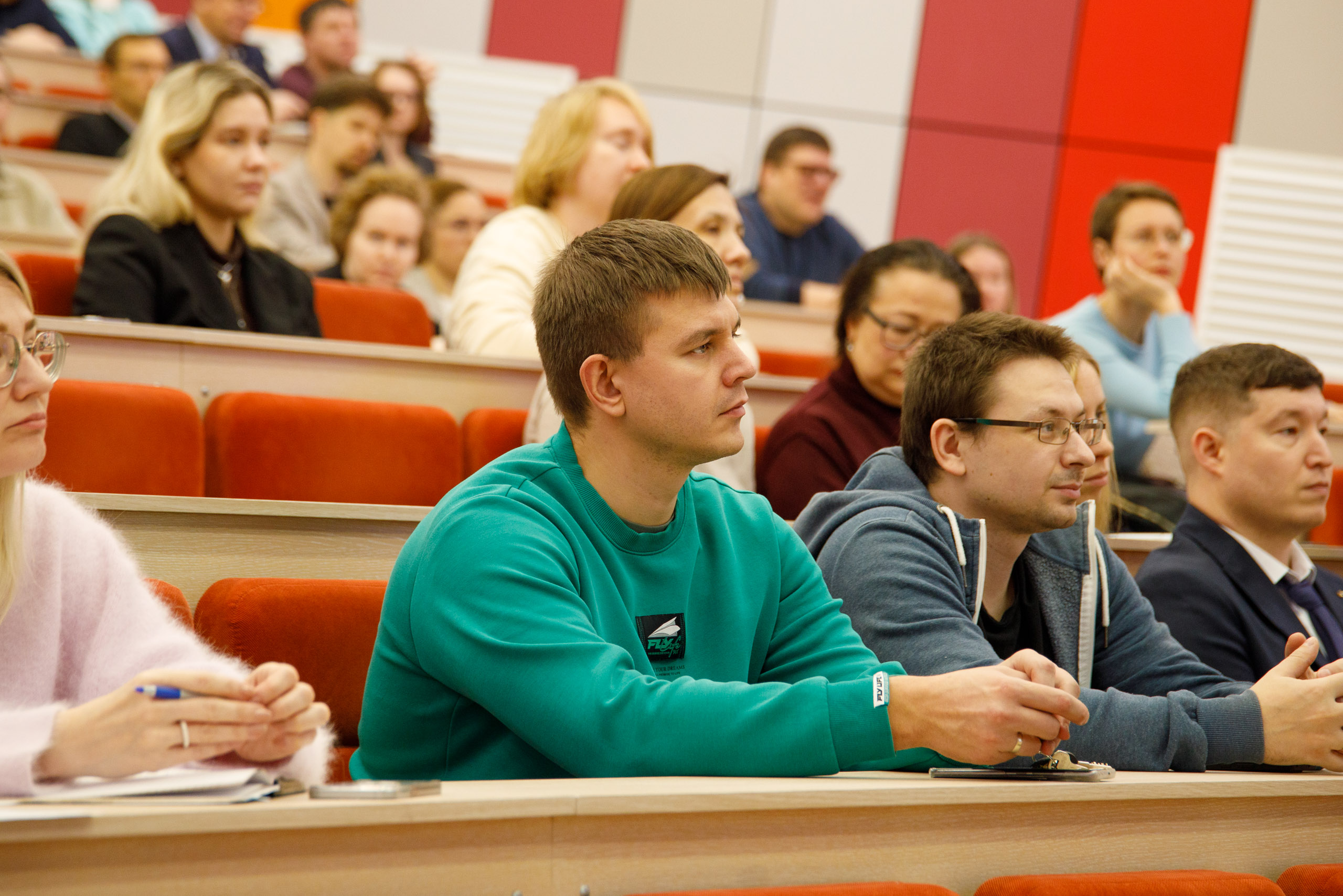 Участники Всероссийского лектори РНФ в УрФУ. Источник: Фотоклуб УрФУ / Кристина Федченко